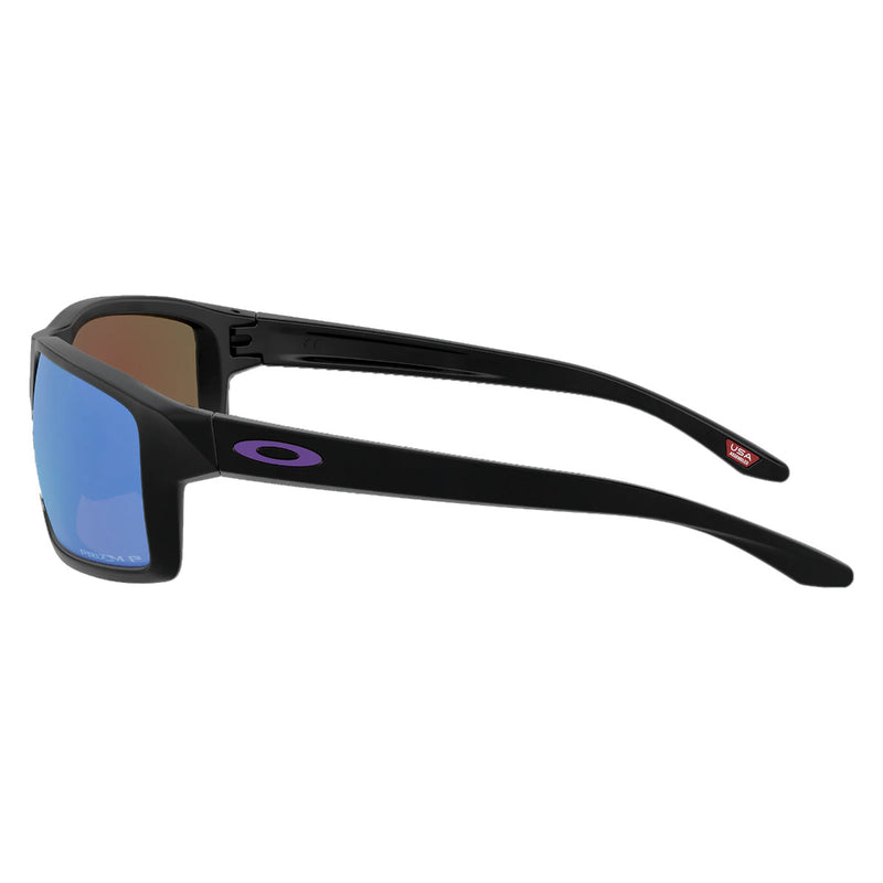 Load image into Gallery viewer, Oakley Gibston Polarized Sunglasses - Matte Black/Prizm Violet
