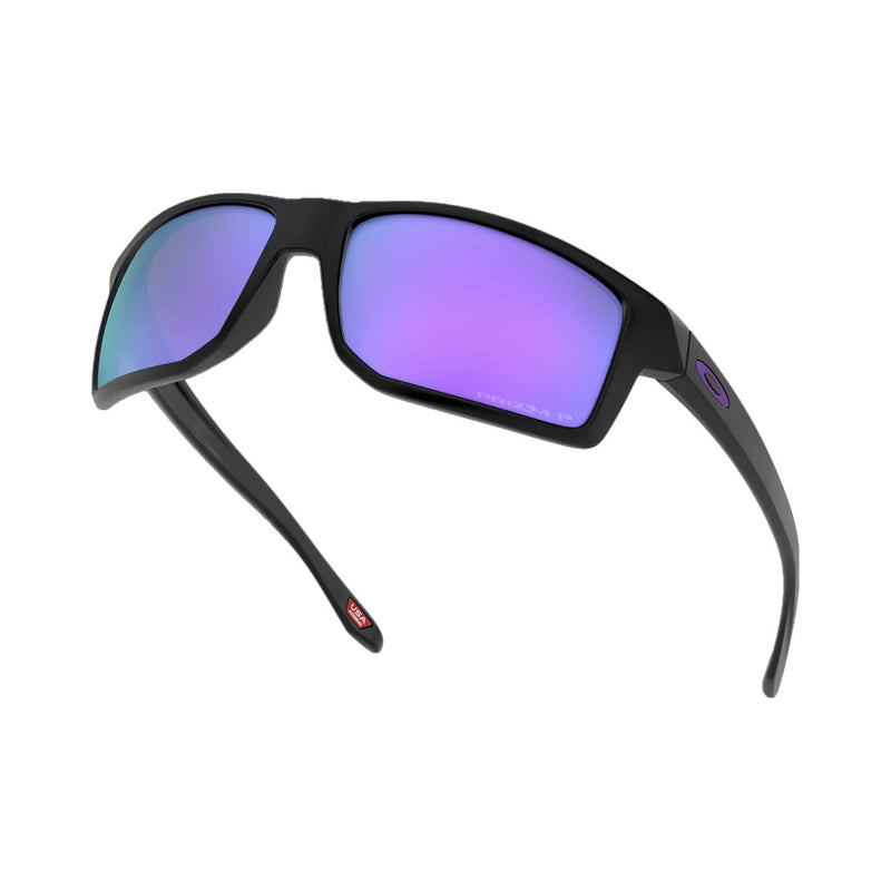 Load image into Gallery viewer, Oakley Gibston Polarized Sunglasses - Matte Black/Prizm Violet
