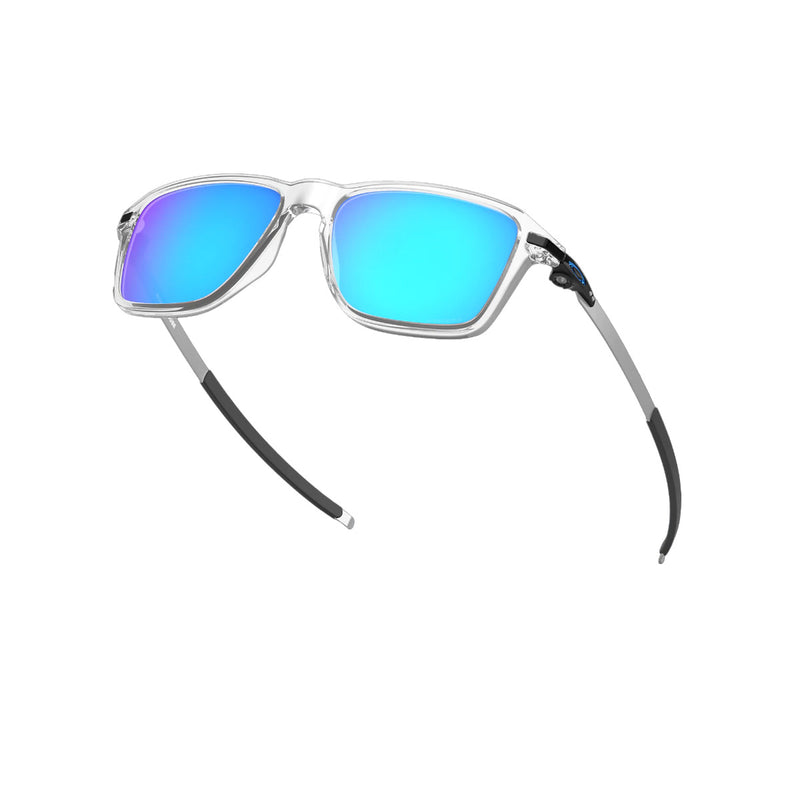 Load image into Gallery viewer, Oakley Wheel House Sunglasses - Polished Clear/Prizm Sapphire
