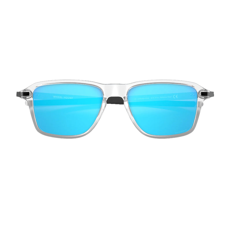 Load image into Gallery viewer, Oakley Wheel House Sunglasses - Polished Clear/Prizm Sapphire
