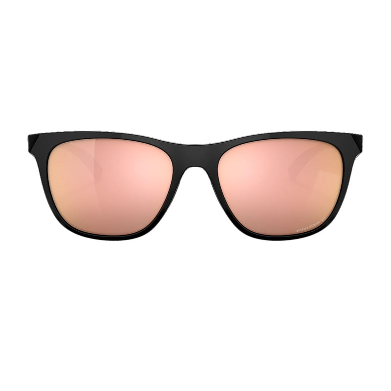 Load image into Gallery viewer, Oakley Leadline Polarized Sunglasses - Polished Black/Prizm Rose Gold
