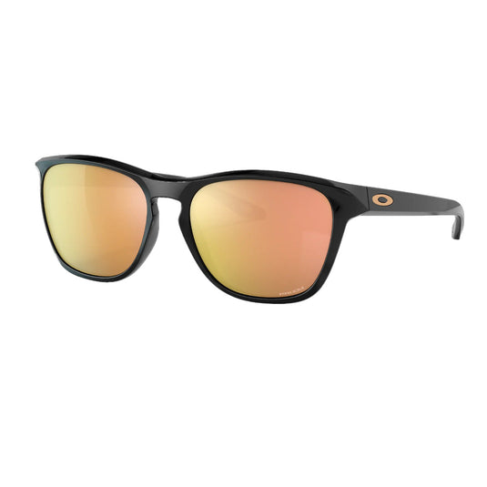 Oakley Manorburn Sunglasses - Polished Black/Prizm Rose Gold