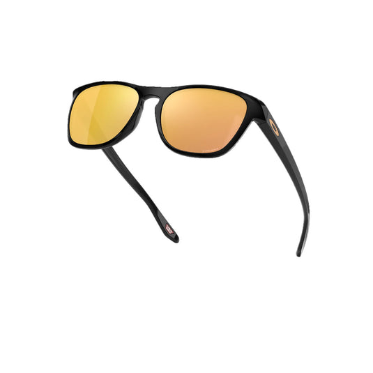 Oakley Manorburn Sunglasses - Polished Black/Prizm Rose Gold