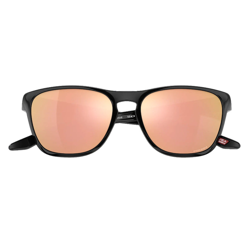 Load image into Gallery viewer, Oakley Manorburn Sunglasses - Polished Black/Prizm Rose Gold
