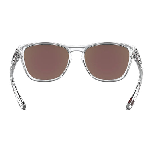 Oakley Manorburn Sunglasses - Polished Clear/Prizm Sapphire