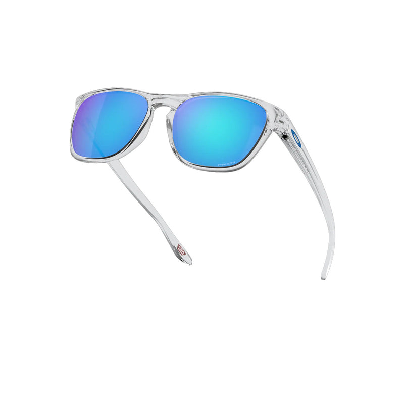 Load image into Gallery viewer, Oakley Manorburn Sunglasses - Polished Clear/Prizm Sapphire
