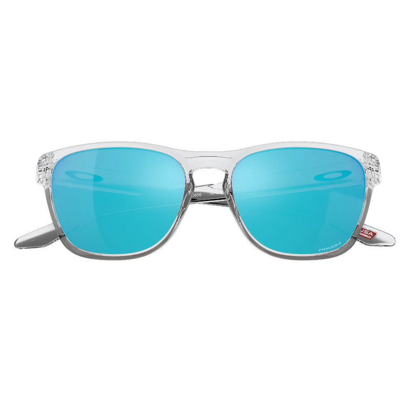 Load image into Gallery viewer, Oakley Manorburn Sunglasses - Polished Clear/Prizm Sapphire
