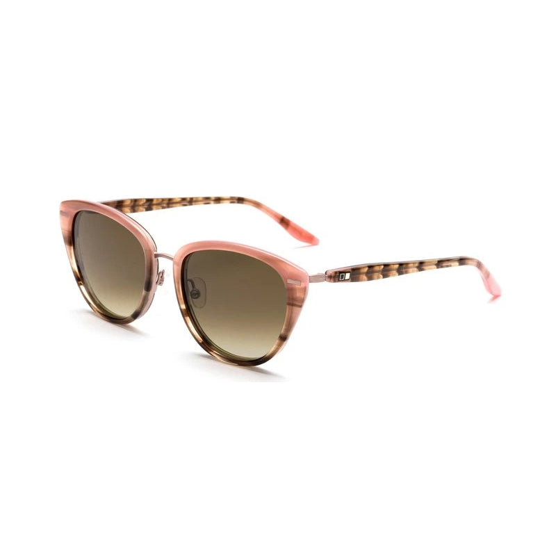 Load image into Gallery viewer, OTIS Scarlett Sunglasses - Rosewater Teak/Dark Brown Gradient
