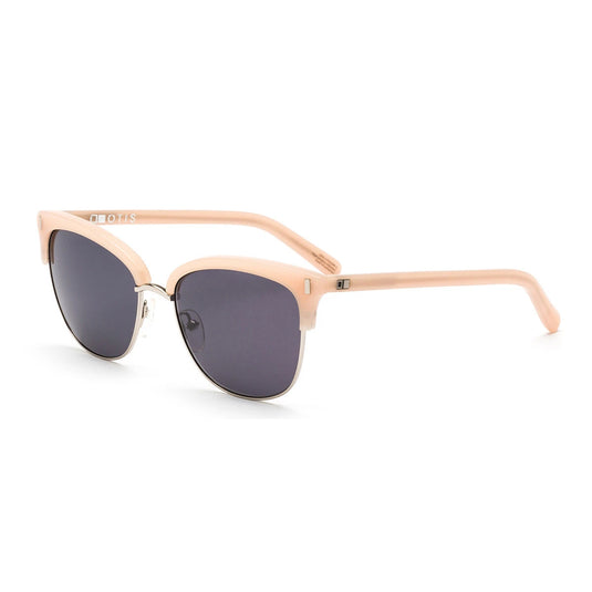 OTIS Little Lies Sunglasses -Matte Pink Sea Glass/Grey