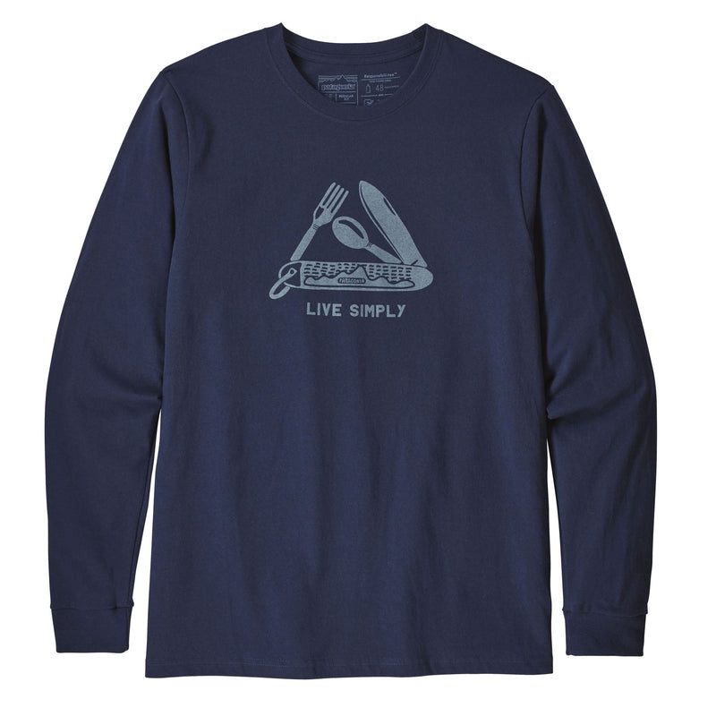 Load image into Gallery viewer, Patagonia Live Simply Pocketknife Long Sleeve T-Shirt
