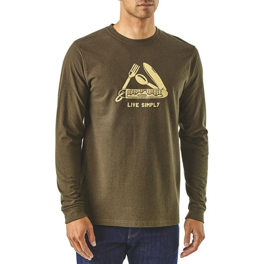 Patagonia Live Simply Pocketknife Long Sleeve T-Shirt