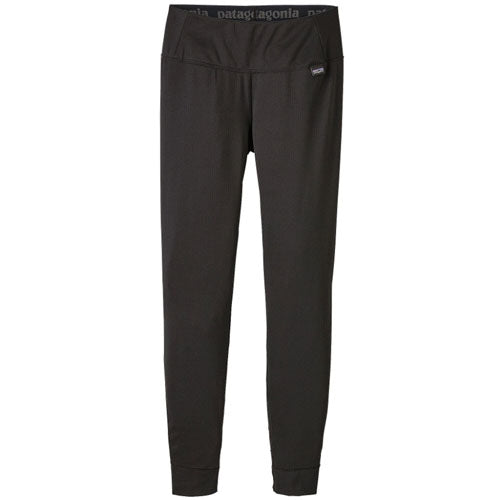 Load image into Gallery viewer, Patagonia Women&#39;s Capilene Midweight Bottoms - Black
