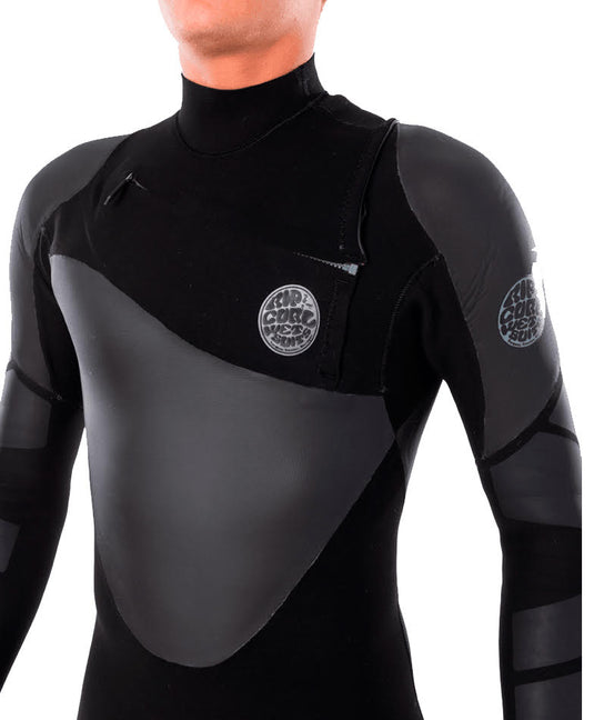 Rip Curl Flashbomb Heat Seeker 4/3 Chest Zip Wetsuit - Chest