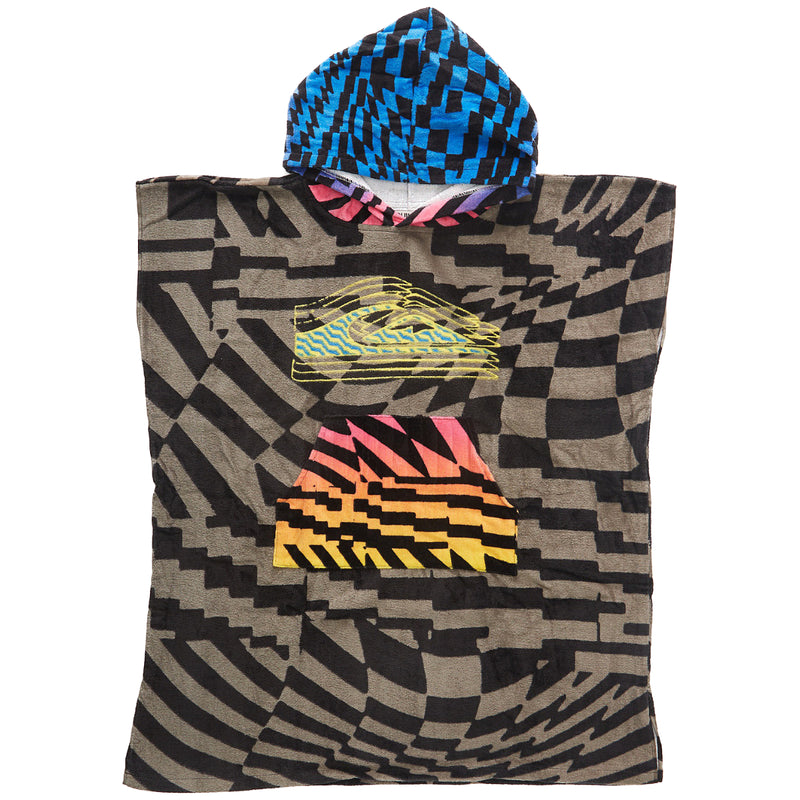 Load image into Gallery viewer, Quiksilver Youth Hooded Changing Beach Towel Poncho
