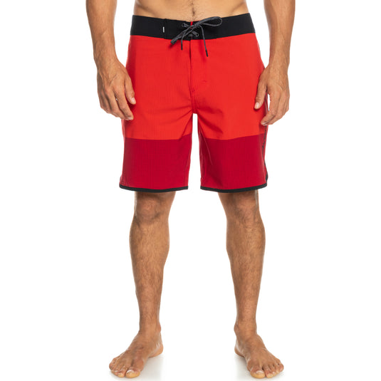 Quiksilver Mens Highlite Scallop 19 Inch Board Shorts - Black