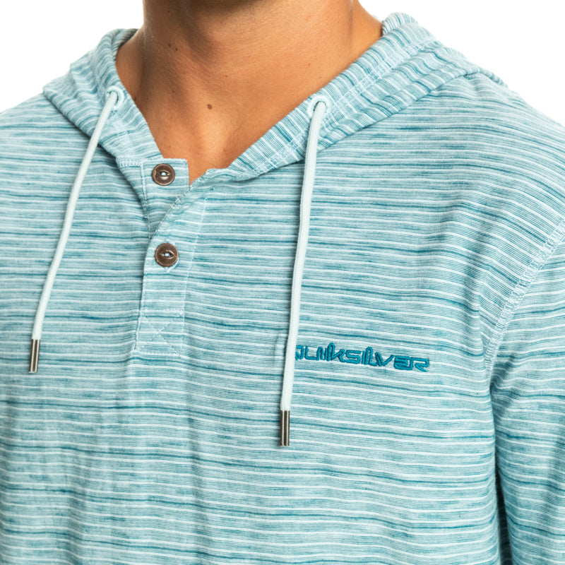 Load image into Gallery viewer, Quiksilver Kentin Long Sleeve Hooded Pullover T-Shirt
