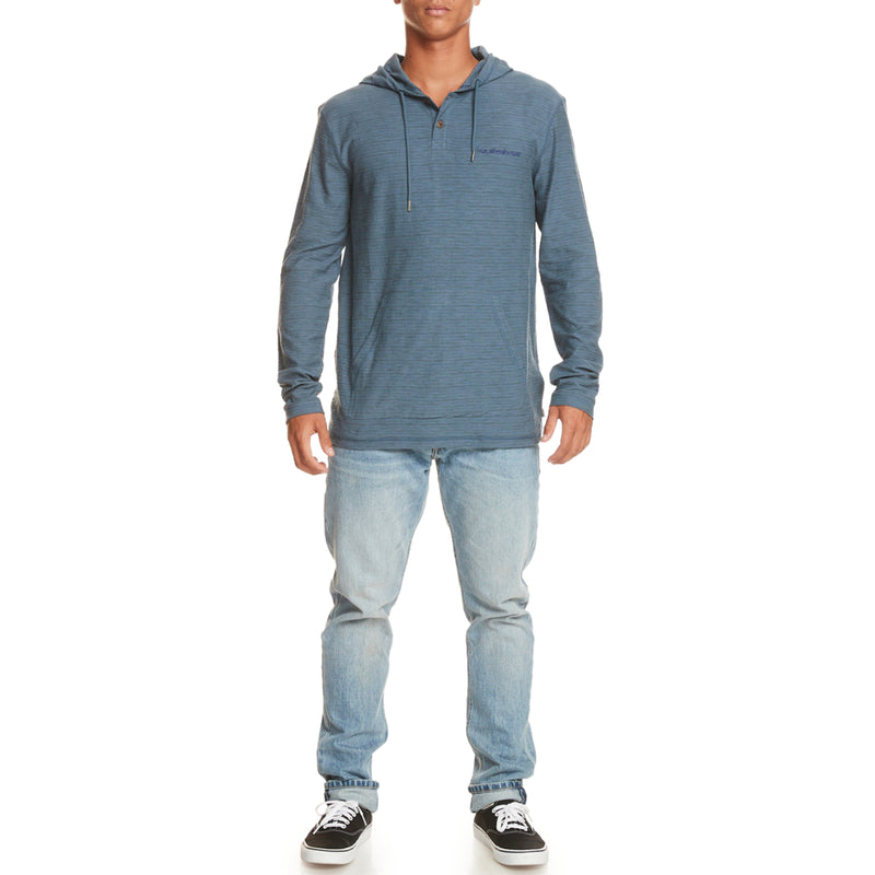 Load image into Gallery viewer, Quiksilver Kentin Long Sleeve Hooded Pullover T-Shirt
