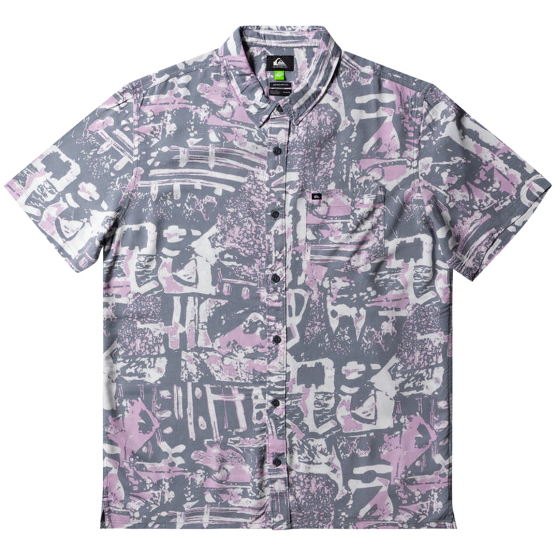 Load image into Gallery viewer, Quiksilver Nu Vintage Short Sleeve Button Up Shirt
