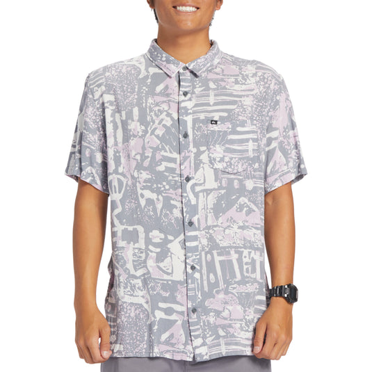 Quiksilver Nu Vintage Short Sleeve Button Up Shirt