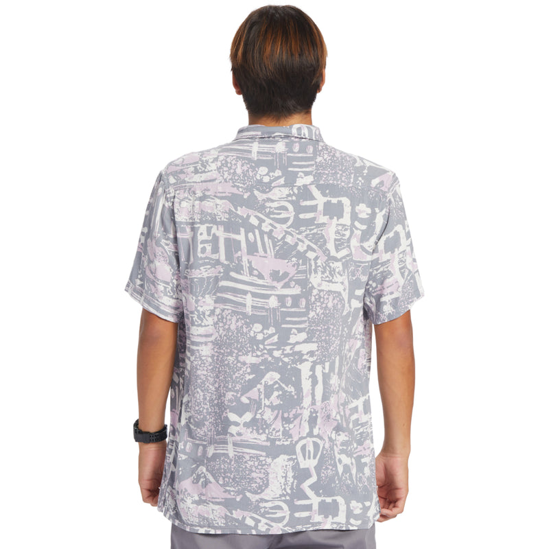 Load image into Gallery viewer, Quiksilver Nu Vintage Short Sleeve Button Up Shirt
