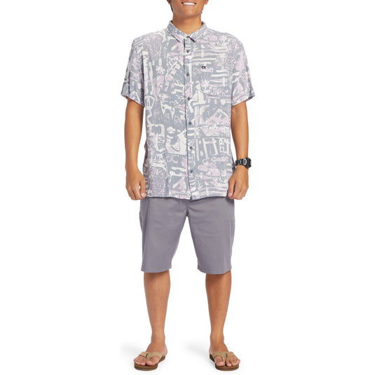 Quiksilver Nu Vintage Short Sleeve Button Up Shirt