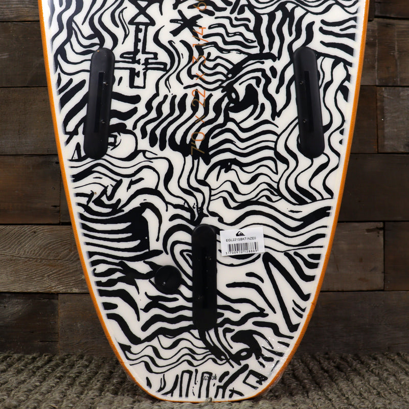 Load image into Gallery viewer, Quiksilver Break 7&#39;0 x 22 x 3 ¼ Soft Surfboard - Pureed Pumpkin
