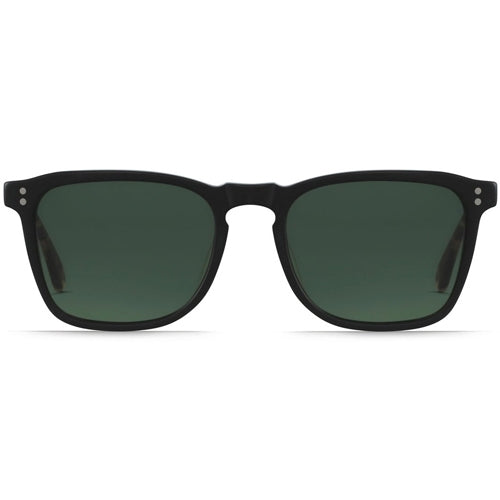 Load image into Gallery viewer, RAEN Wiley Polarized Sunglasses - Matte Black/Matte Brindle Tortoise/Green
