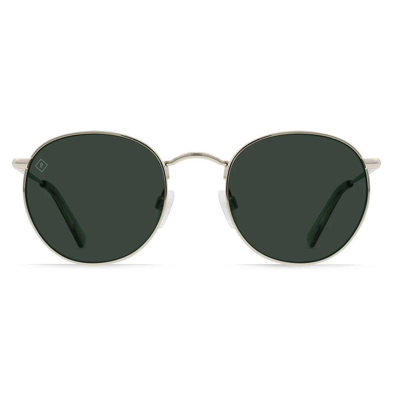 Load image into Gallery viewer, Raen Rhames Sunglasses - Tamarin/Bottle Green Gradient - Side Angle
