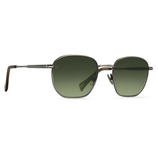 RAEN Alameda Sunglasses - Brushed Pewter/Kelp/Bottle Green