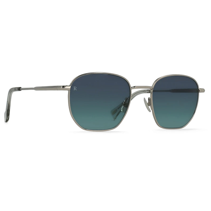 Load image into Gallery viewer, RAEN Alameda Sunglasses - Ridgeline Fog/Teal Gradient
