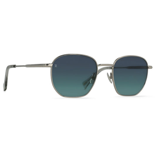 RAEN Alameda Sunglasses - Ridgeline Fog/Teal Gradient