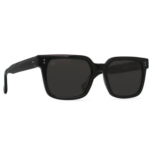 RAEN West Sunglasses - Crystal Black/Smoke