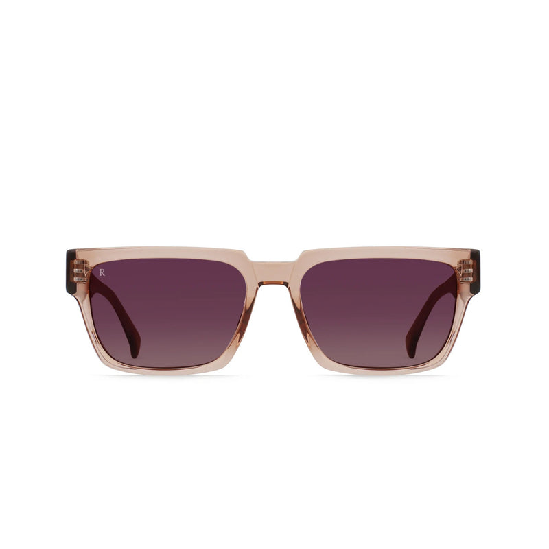 Load image into Gallery viewer, Raen Rhames Sunglasses - Tamarin/Bottle Green Gradient - Side Angle
