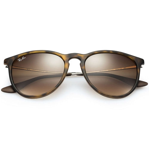 Load image into Gallery viewer, Ray-Ban Women&#39;s Erika Sunglasses - Tortoise/Gunmetal Brown Gradient
