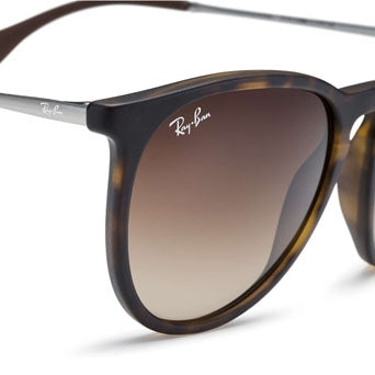 Load image into Gallery viewer, Ray-Ban Women&#39;s Erika Sunglasses - Tortoise/Gunmetal Brown Gradient
