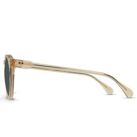 Load image into Gallery viewer, Raen Remmy Polarized Sunglasses - Champagne Crystal/Green - Side
