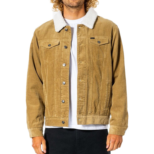 Rip Curl State Cord Sherpa-Lined Jacket