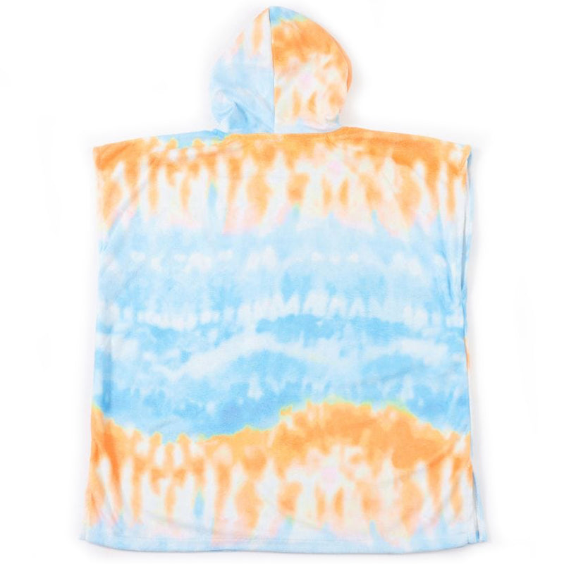 Load image into Gallery viewer, Rip Curl Youth Print Hooded Towel Changing Poncho - Blue/White
