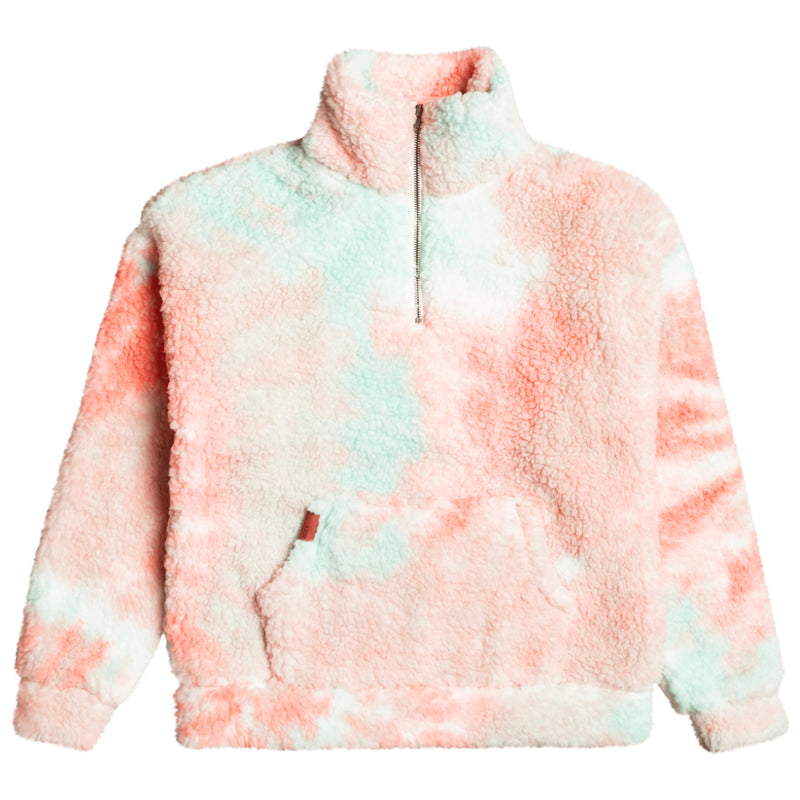 Load image into Gallery viewer, Roxy Women&#39;s Bonfire On The Beach Half-Zip Fleece Jacket
