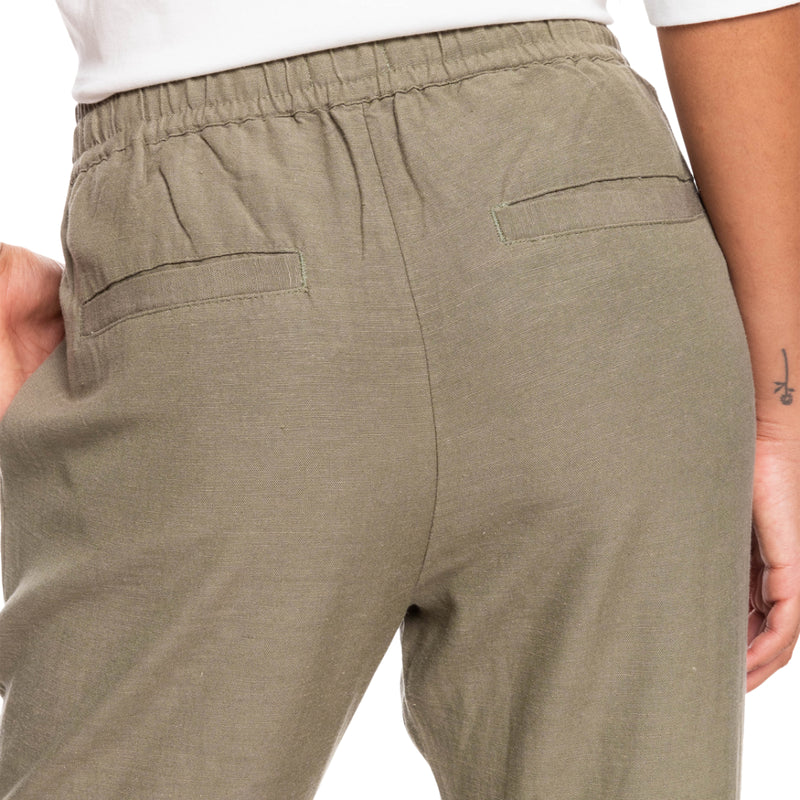 Load image into Gallery viewer, Roxy Women&#39;s On The Seashore Linen Cargo Pants
