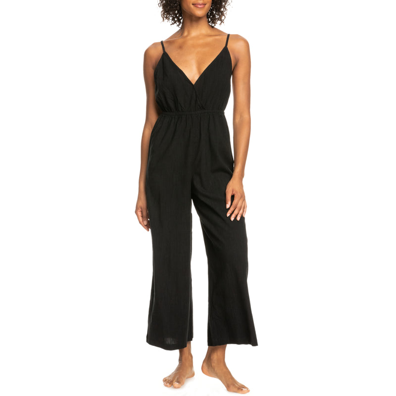 Load image into Gallery viewer, Roxy Women&#39;s Never Ending Summer Strappy Jumpsuit
