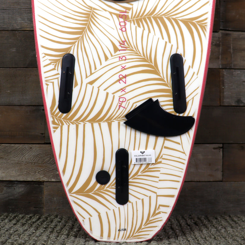 Load image into Gallery viewer, Roxy Break 7&#39;0 x 22 x 3 ¼ Soft Surfboard - Tropical Pink
