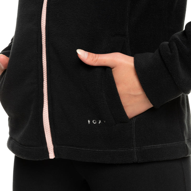 Load image into Gallery viewer, Roxy Women&#39;s Keeping Me Alive Fleece Zip-Up Hoodie
