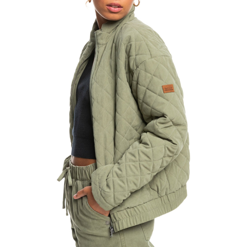 Load image into Gallery viewer, Roxy Women&#39;s Path To Paradise Quilted Jacket
