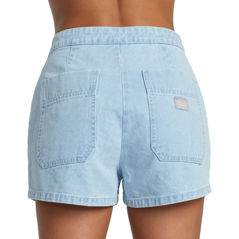 Load image into Gallery viewer, RVCA Women&#39;s Goldie Denim Shorts
