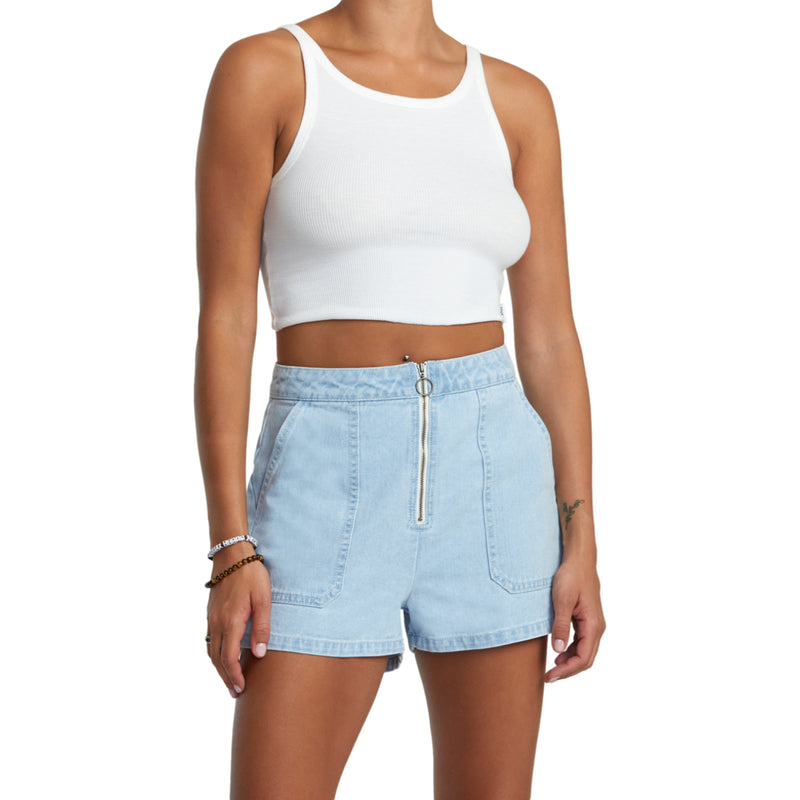 Load image into Gallery viewer, RVCA Women&#39;s Goldie Denim Shorts
