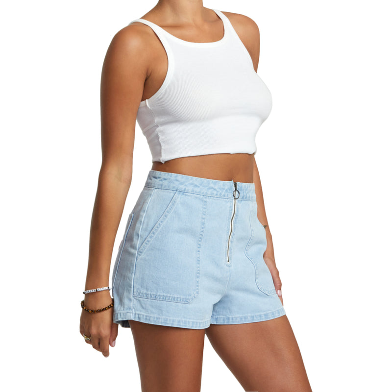 Load image into Gallery viewer, RVCA Women&#39;s Goldie Denim Shorts
