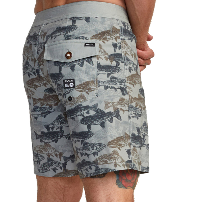 Load image into Gallery viewer, RVCA Ben Horton Fish Camo 18&quot; Boardshorts
