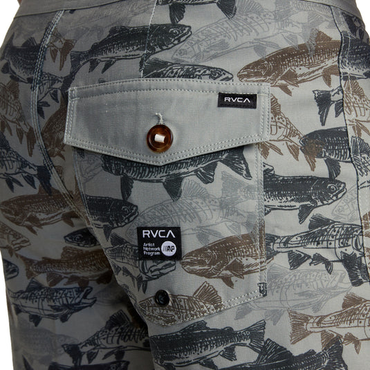 RVCA Ben Horton Fish Camo 18" Boardshorts