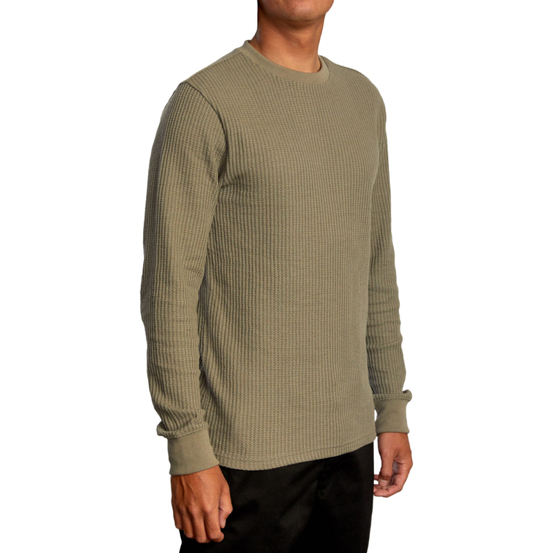 Load image into Gallery viewer, RVCA Day Shift Thermal Long Sleeve Shirt
